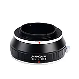 Адаптер K&F Concept для объектива EOS EF на байонет X-mount KF06.061, фото 5