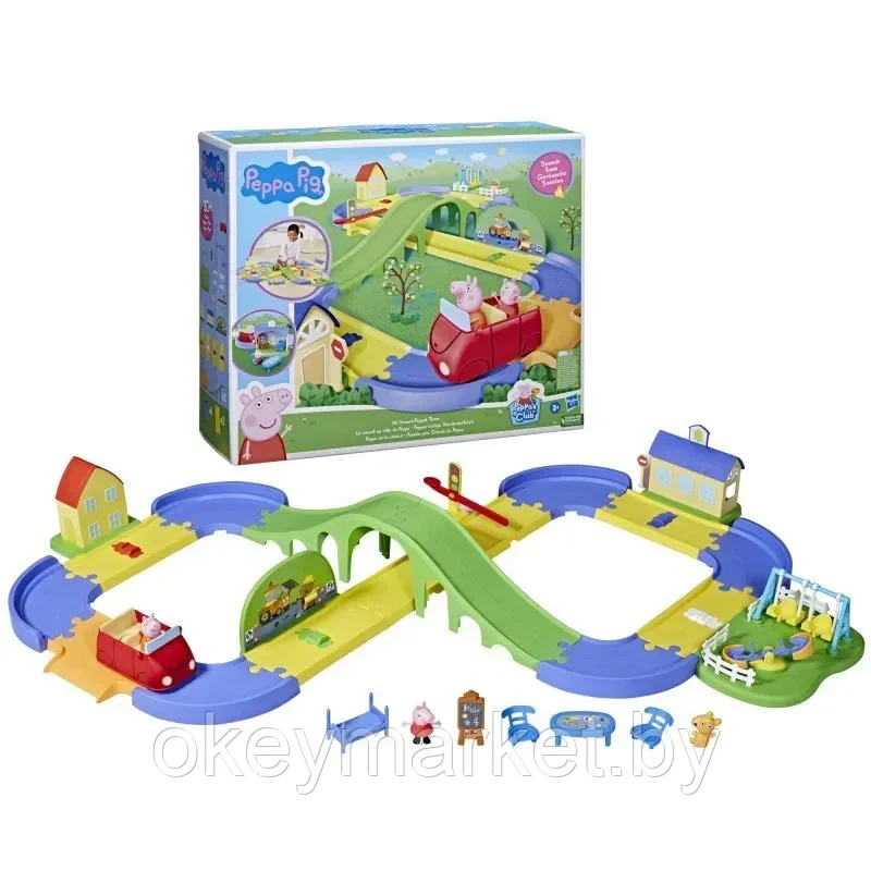 Игровой набор - Свинка Пеппа в городе, Peppa Pig F4822