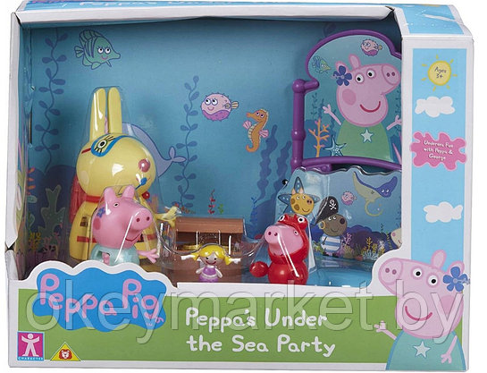 Игровой набор Peppa Pig Подводный Мир + 3 фигурки 07172, фото 3