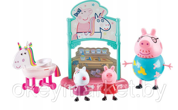 Игровой набор Peppa Pig Волшебный единорог + 3 фигурки 07171, фото 3