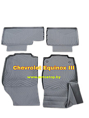 Ковры в салон Chevrolet Equinox 2017-2024