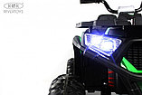 Детский электроквадроцикл RiverToys К001АМ 4WD (зелёный) Полноприводный, фото 4