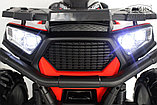 Детский электроквадроцикл RiverToys К001АМ 4WD (красный) Полноприводный, фото 6