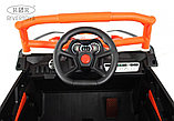 Детский электромобиль RiverToys K444AM (оранжевый) Buggy Полноприводный, фото 3