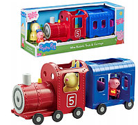 Игровой набор Peppa Pig Игрушечный поезд и карета Miss Rabbits PEP06152