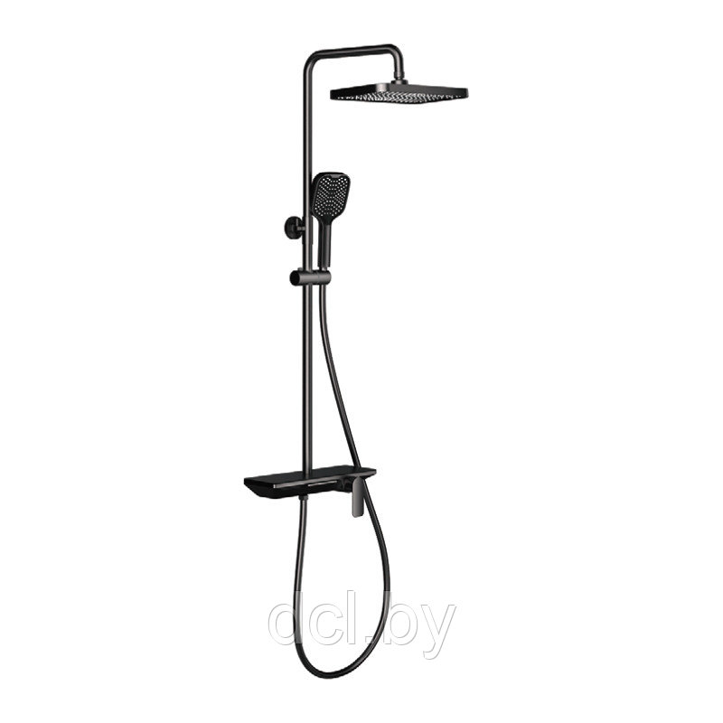 Душевая система Gappo G2496-16, чёрный