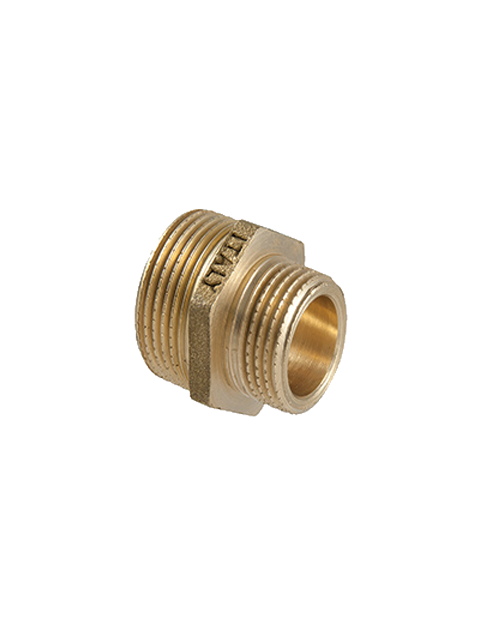Фитинг TDM Brass ниппель переходной 3/8″ x 1/4″ 112S3814