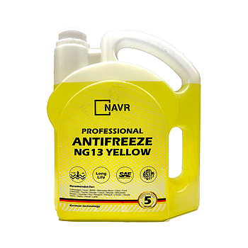 Антифриз "NAVR YELLOW" 4,2/5 кг