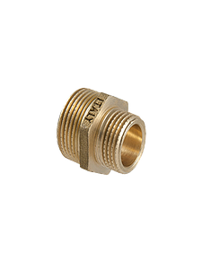 Фитинг TDM Brass ниппель переходной 1″ x 1/2″ 112S0112