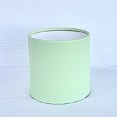 Коробка шляпная, D12/H12 см, светло-зеленый