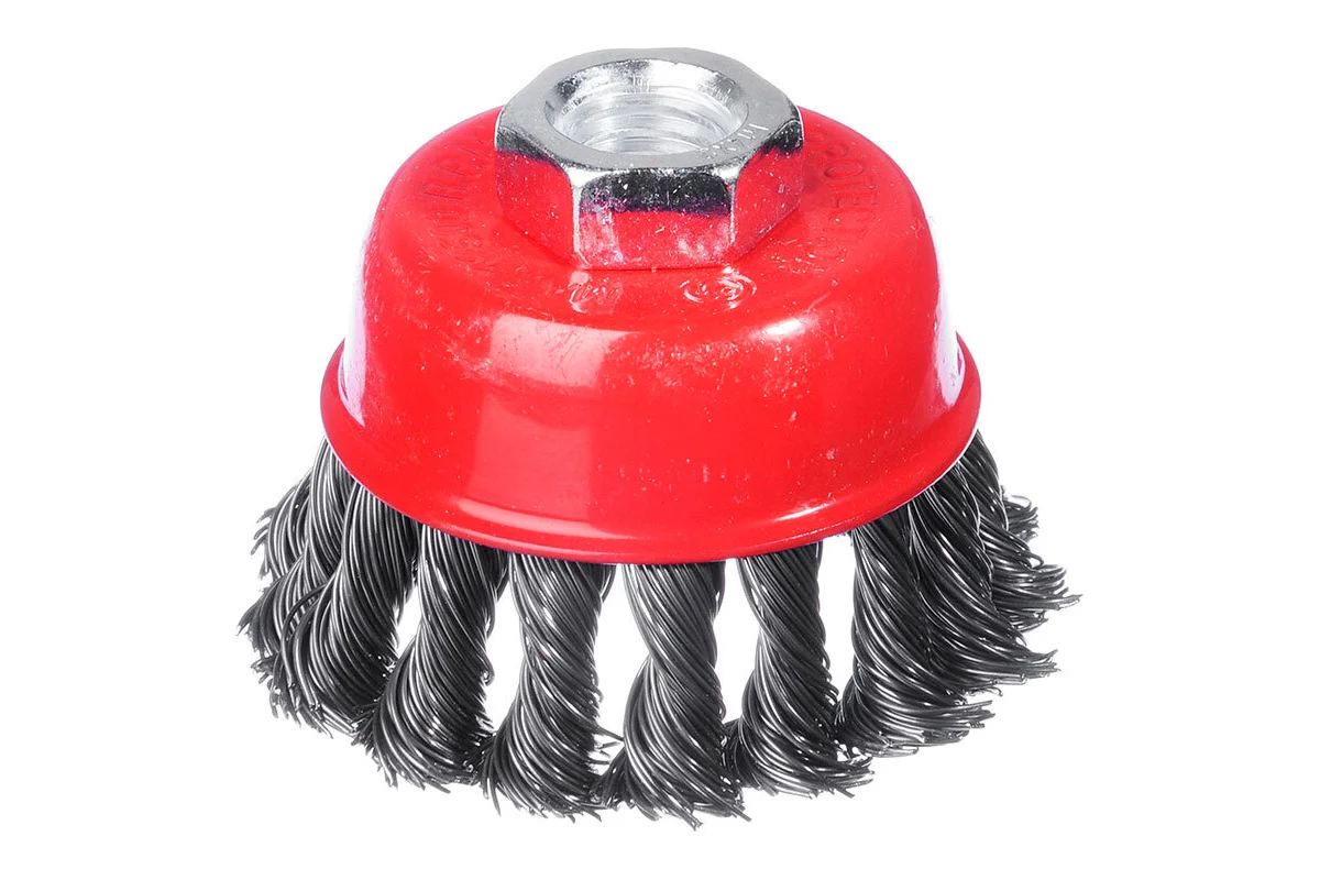 Щётка для УШМ 100 мм "чашка" HEADROCK
