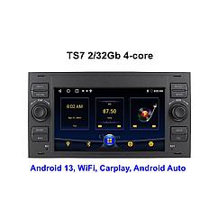 Штатная магнитола 7″ TS7 Android для Ford 2/32 Gb