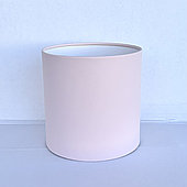 Коробка шляпная, D18/H18 см, светло-розовый