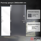 Входные теплые двери NORD 70, фото 2