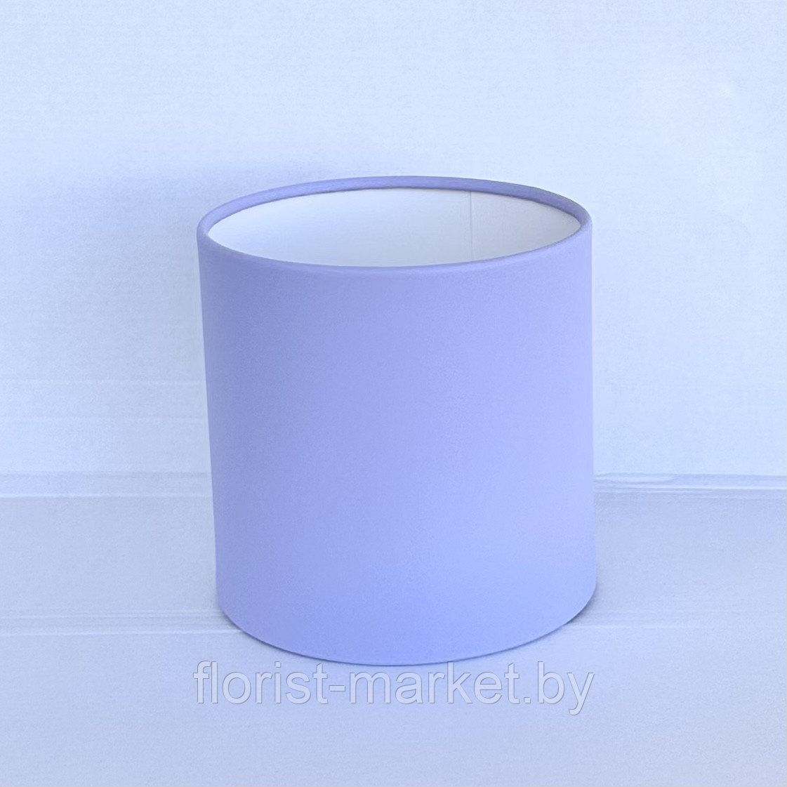 Коробка шляпная, D14/H14 см, лаванда