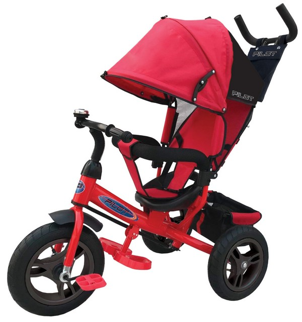 Детский трехколесный велосипед Pilot Trike PTA3 надувные колеса
