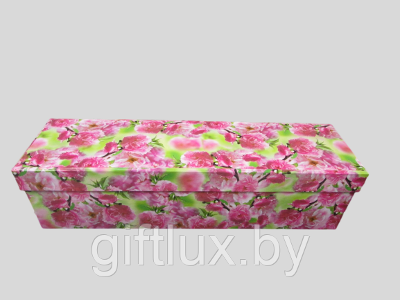 Коробка подарочная  "MIX" 9*9*33 см (под бутылку)