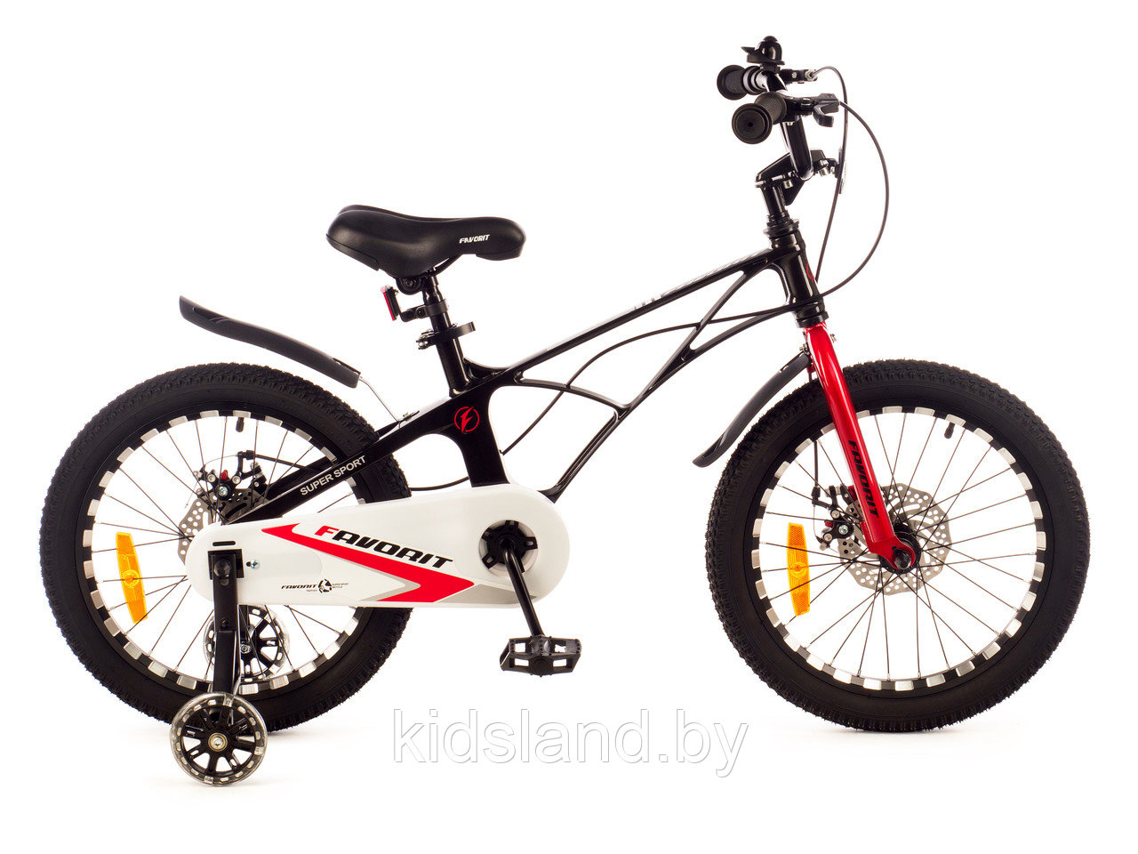 Детский двухколесный велосипед «FAVORIT» модель SUPER SPORT 14 "