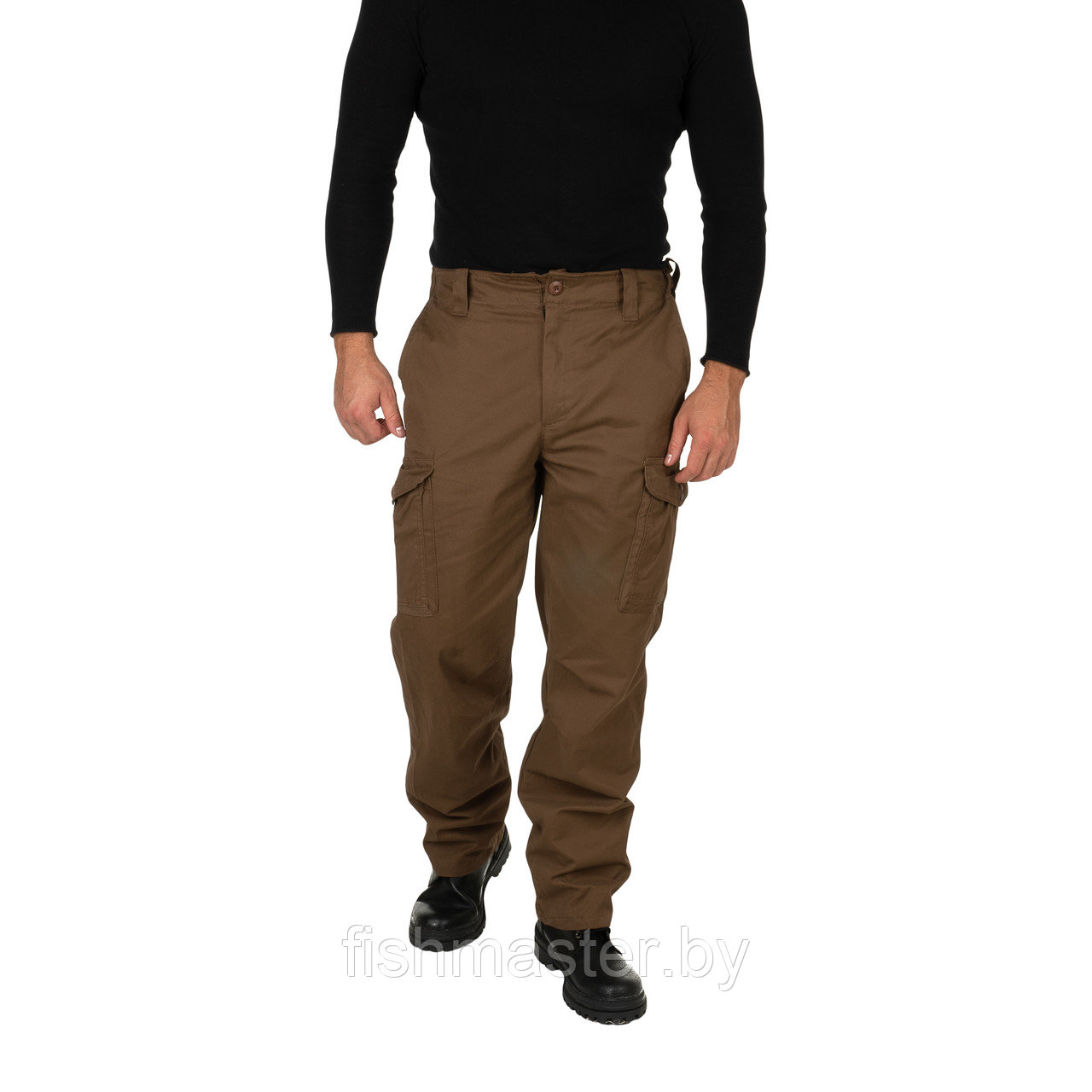 Брюки летние HUNTSMAN Крафт цв.Коричневый тк.Cotton
