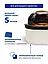 ГАРАНТИЯ ГОД!Аэрогриль электрический Oulemei OLM-KZB005  1100 ВТ 5л, фото 8