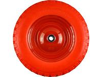Колесо полиурет. 4.00-8" (подшипн. усил. ф35x16 мм, для оси 16x100мм)