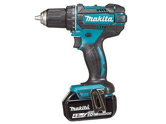 Аккум. дрель-шуруповерт MAKITA DDF 482 RME в чем. (18.0 В, 2 акк., 4.0 А/ч Li-Ion, 2 скор., 62 Нм, ш