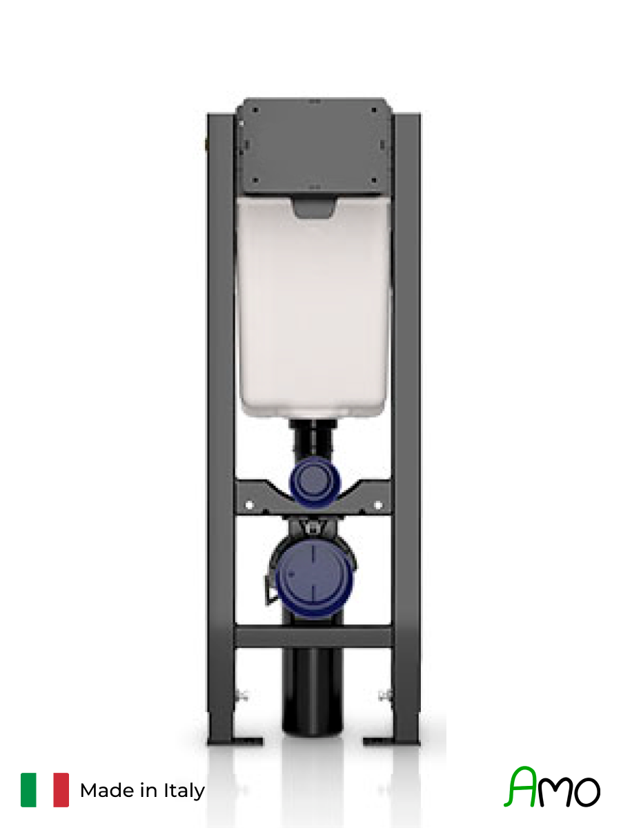 Инсталляция для унитаза AMO Stretto, 300 мм., H880, 90/90, механическая, Италия
