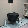 Унитаз подвесной Dasman Tornado Black безободковый с сиденьем Soft close, фарфор, фото 4