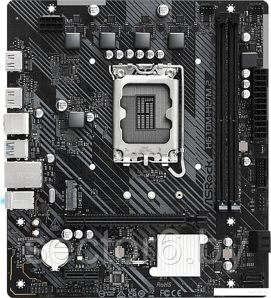 Материнская плата ASRock H610M-H2/M.2, фото 2