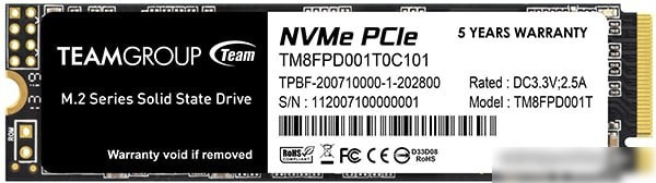 SSD Team MP33 PRO 1TB TM8FPD001T0C101