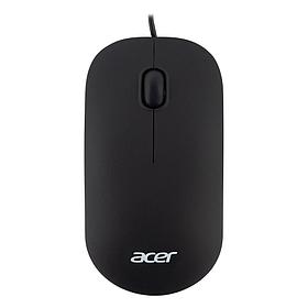Мышь Acer OMW122, оптическая, проводная, USB, черный [zl.mceee.00v]