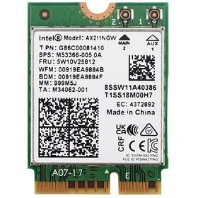 Плата сетевого контроллера Intel Wi-Fi 6E AX211 (Gig+), 2230, 2x2 AX R2 (6GHz)+BT, No vPro, 999M5J
