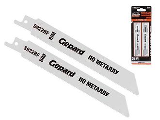 Полотно (пилки) для сабельной пилы по металлу S922BF (2 шт.) GEPARD