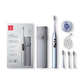 Электрическая зубная щетка Комплект Oclean X Pro Digital Set (Серебрянный)
