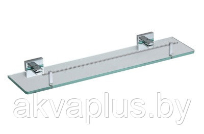Savol Полка прямая стеклянная 52 см S-06591A хром