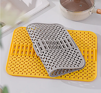 Коврик для сушки посуды (серый)