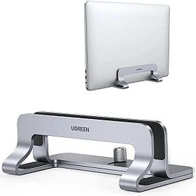 Подставка UGREEN LP258 (20471) Vertical Laptop Stand вертикальная для ноутбука. Цвет: серебристый