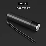 Фонарик - внешний аккумулятор Solove X3s 3000mah Чёрный, фото 7