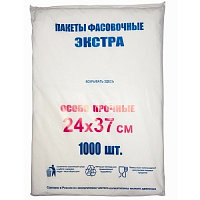 Пакет фасовочный ПНД 24х37см (10) Экстра в европластах (арт10100) (х1/10)