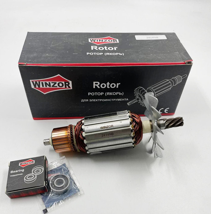 Ротор перфоратора Makita 2414NB+подшипники