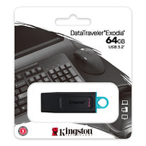USB флэш-накопитель 64Gb 3.2 Kingston DataTraveler Exodia