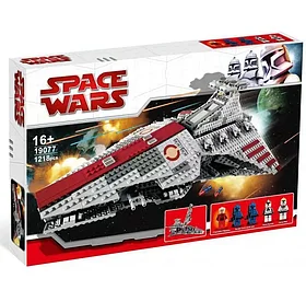 Конструктор Star Wars: Атакующий крейсер Республиканцев класса Венатор 1218 дет.