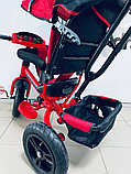 Трехколесный велосипед Trike Formula 3 FA3GB (чёрно-золотой) с фарой, фото 6