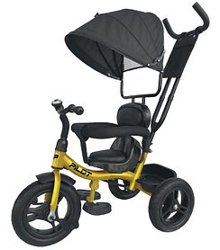 Детский велосипед трехколесный Trike Pilot PTA1GB (чёрно-золотой)