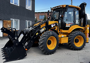 Экскаватор-погрузчик Shanmon 388Н