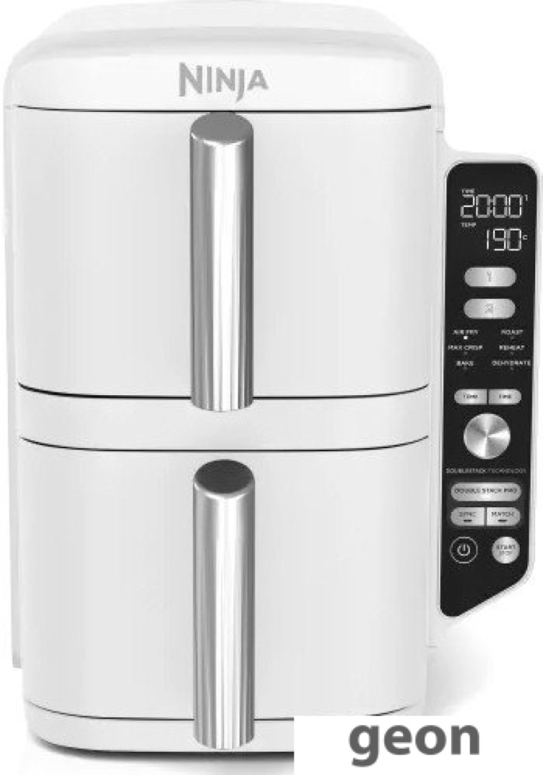 Double Stack XL 2-Drawer Air Fryer 9.5L Wit SL400EUWH