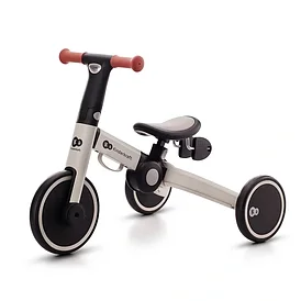 Складной детский велосипед-беговел Kinderkraft 4Trike | Silver Grey