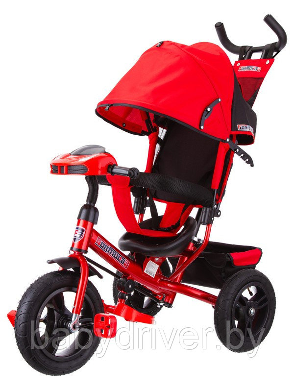 Трехколесный велосипед Trike Formula 3 FA3R 2019 (красный) с фарой