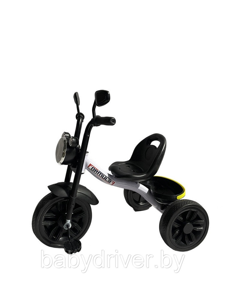 Детский велосипед трехколесный TRIKE Formula F8W (белый)