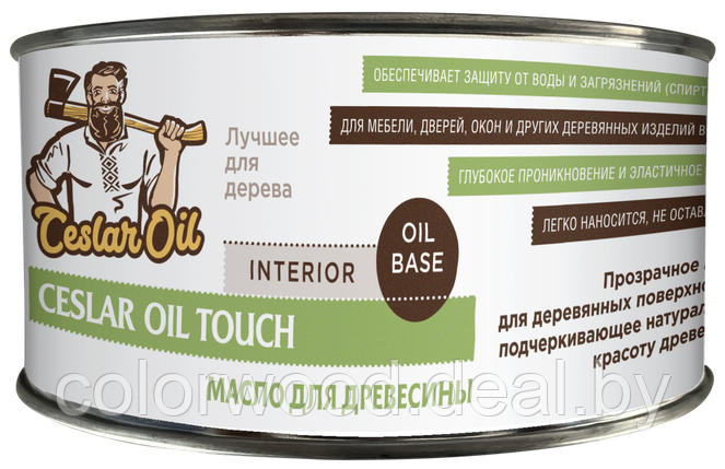 Масло Ceslar Oil Touch -софт-эффект 0,45л, фото 2